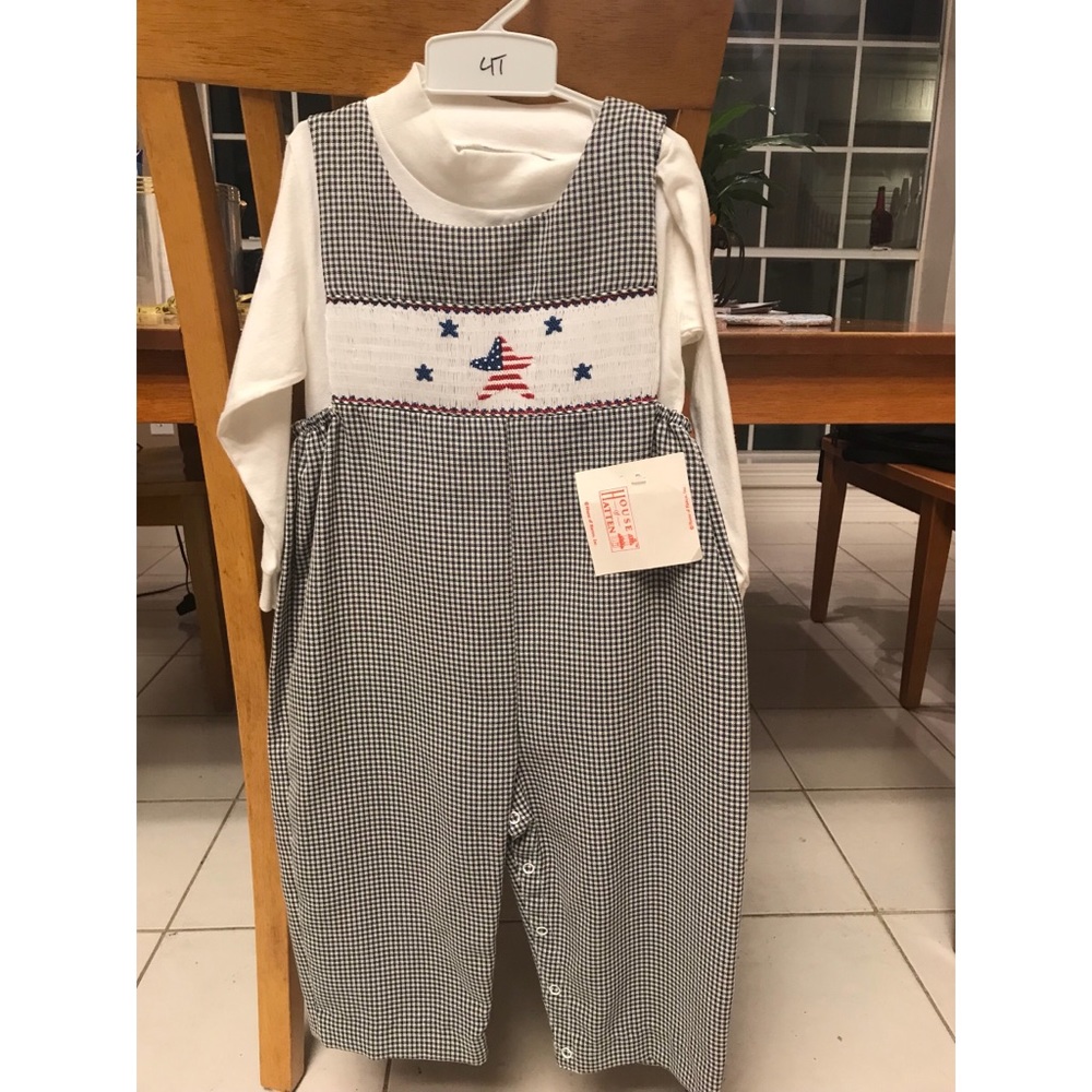 House of Hatten Oneall with shirt size 4T